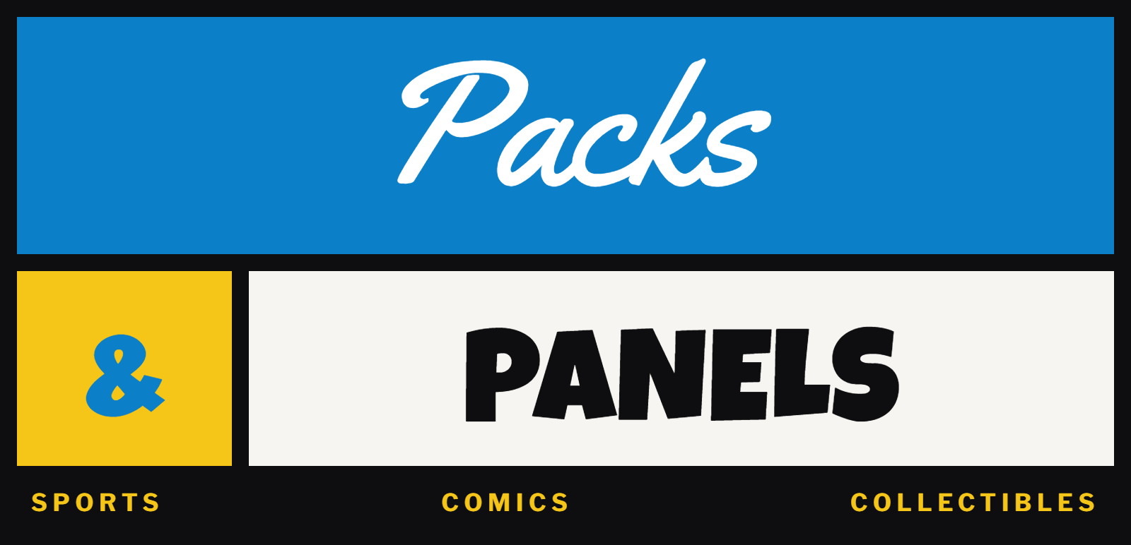 Packs & Panels — Cards, Comics, Collectibles